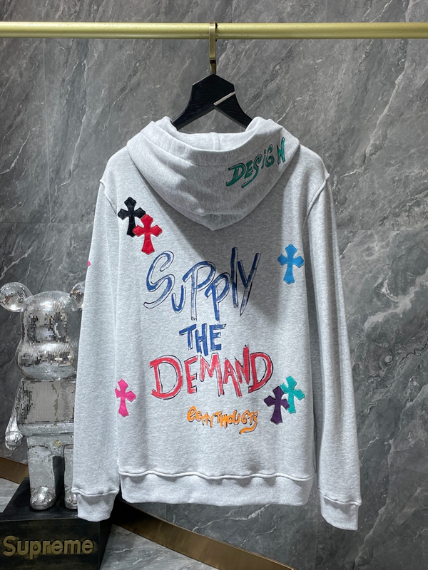 ブランドパーカー背面デザイン